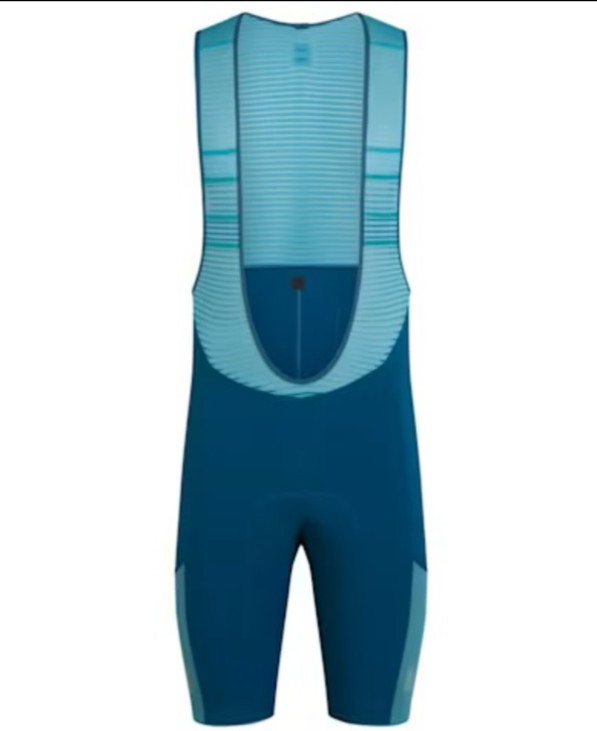 Rapha Men’s Cargo Bib Shorts Teal L Brevet Chamois
