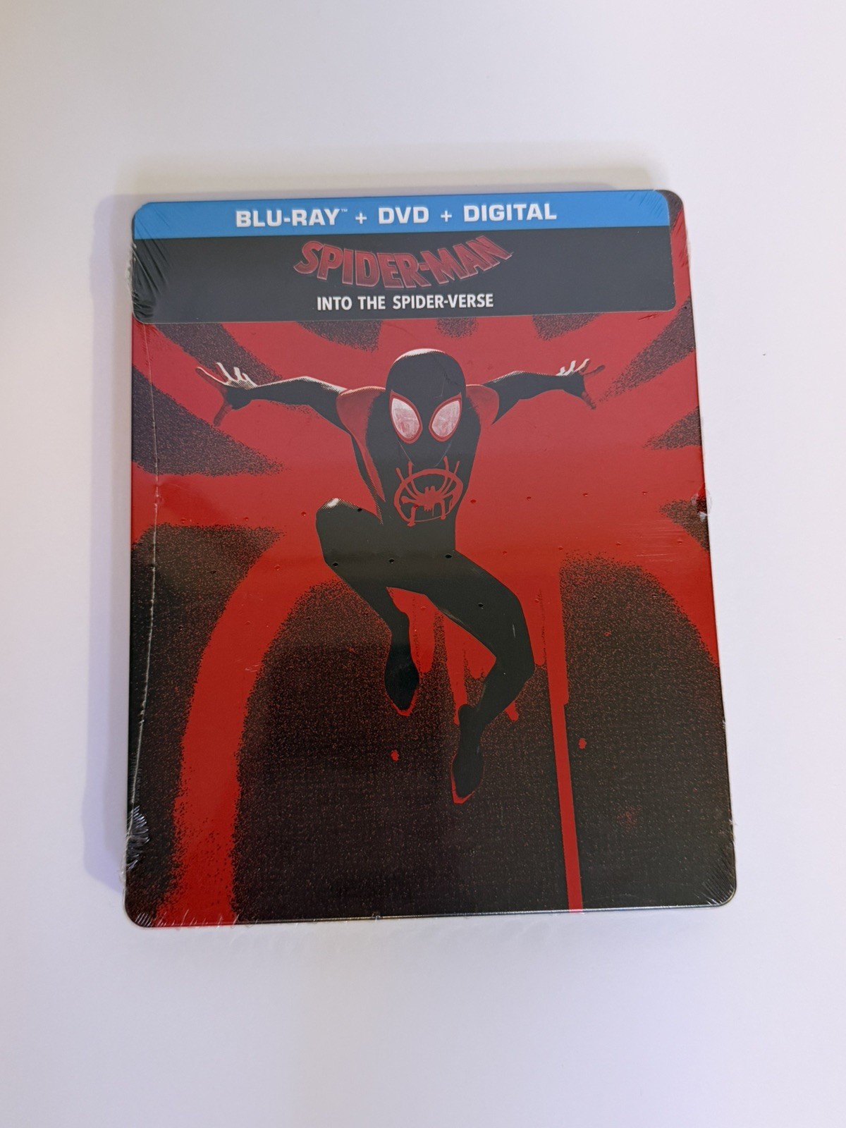 SPIDER-MAN: INTO THE SPIDER VERSE BLU-RAY STEELBOOK-BEST BUY EXCL SPIDER-MAN: INTO THE SPIDER VERSE BLU-RAY STEELBOOK-BEST BUY EXCL