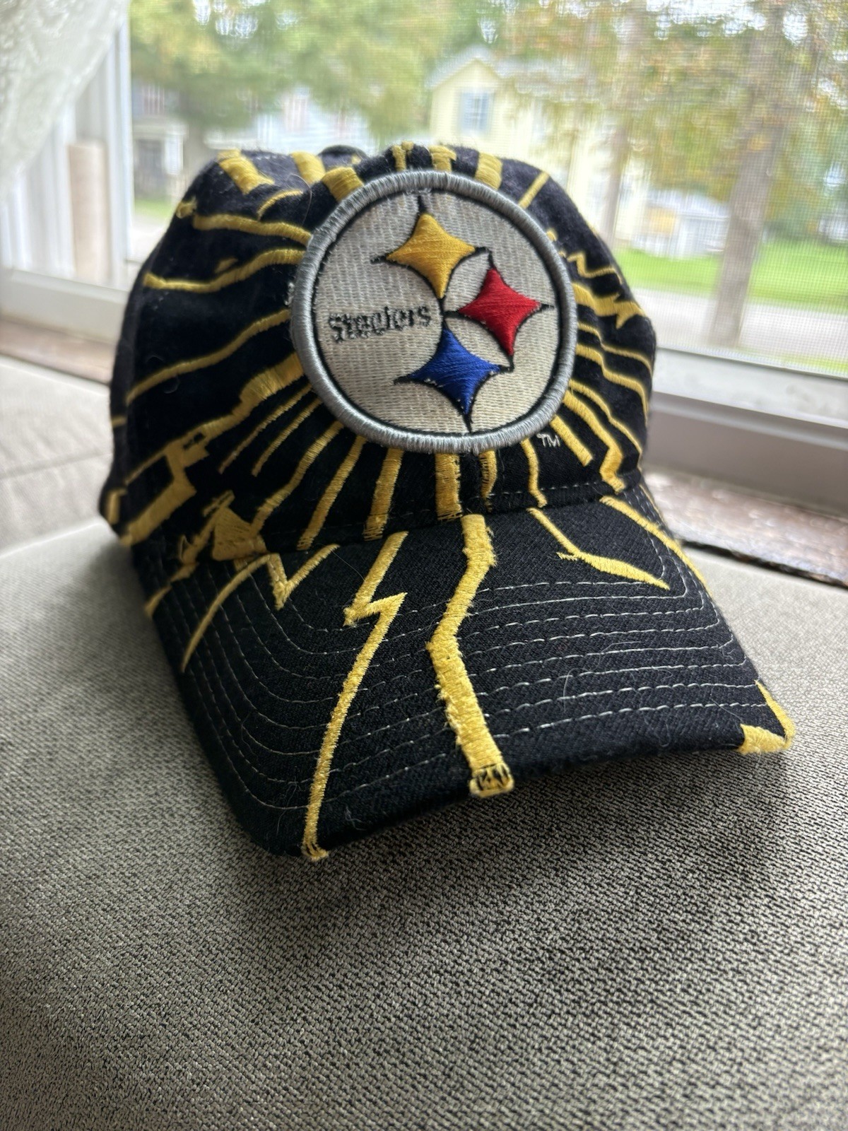 Vintage Starter NFL Pro Line Pittsburgh Steelers Collision Shockwave Snapback