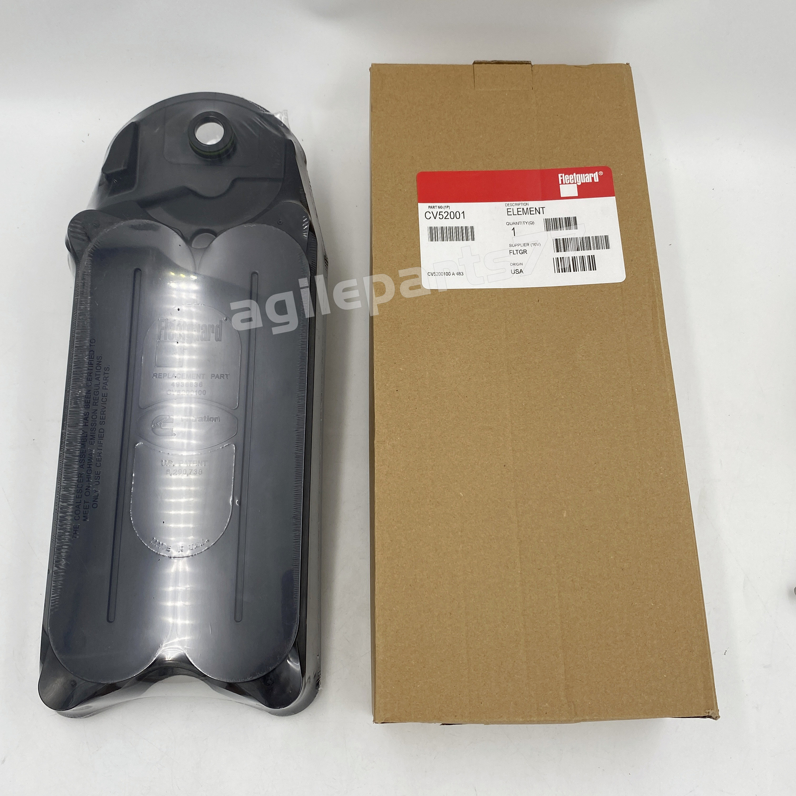 Fleetguard CV52001 Crankcase CCV Filter Cummins 07-20 Dodge Ram 6.7L 2500-5500
