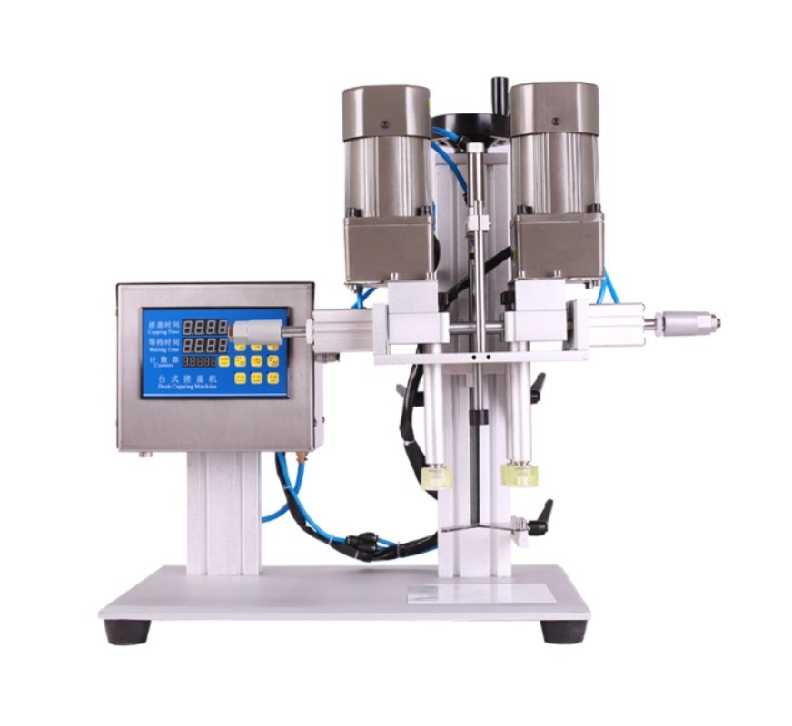 XLSGJ-6300 Tabletop Duckbill Cap Sealing Machine Semi-Automatic Capping Machine