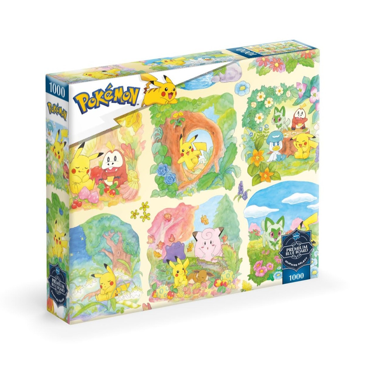 Buffalo Games Pokémon Puzzle, Scenic Pokémon, 1000 Piece Jigsaw Puzzle 14710
