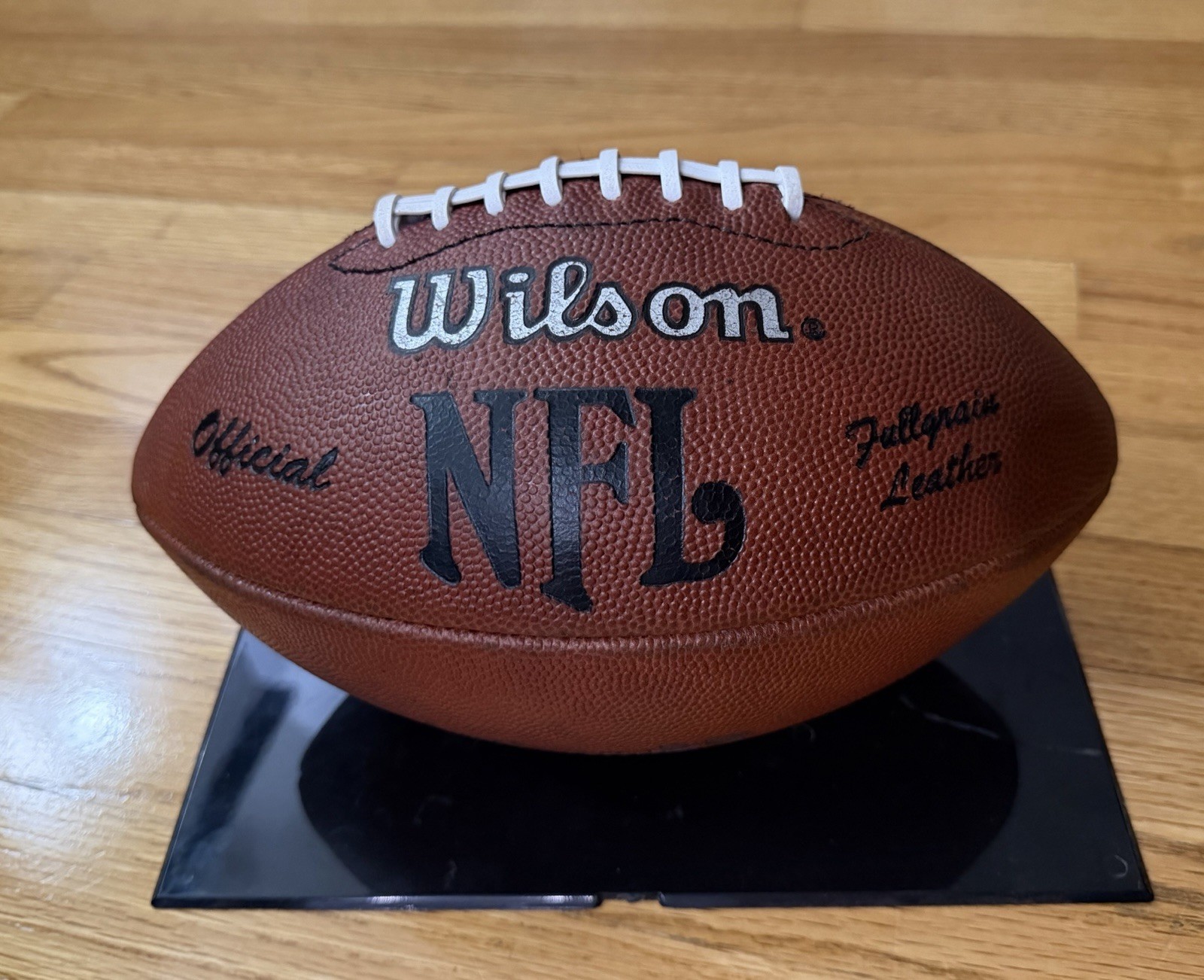 Vintage Wilson Official NFL NFB Leather Football 1970s Restored