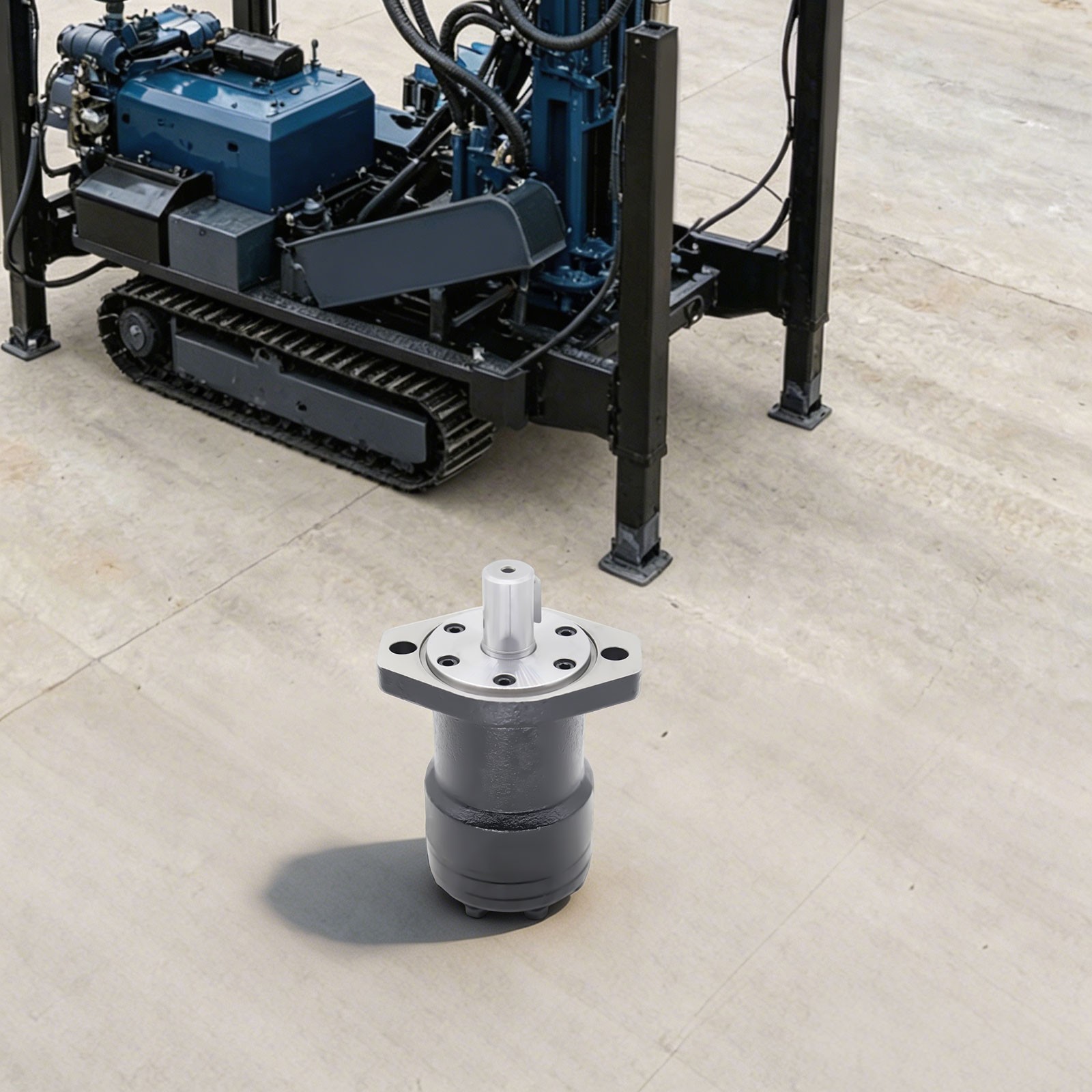 10KW Hydraulic Motor,Black Replacement Hydraulic Motor,Hydraulic Motor Cast Iron