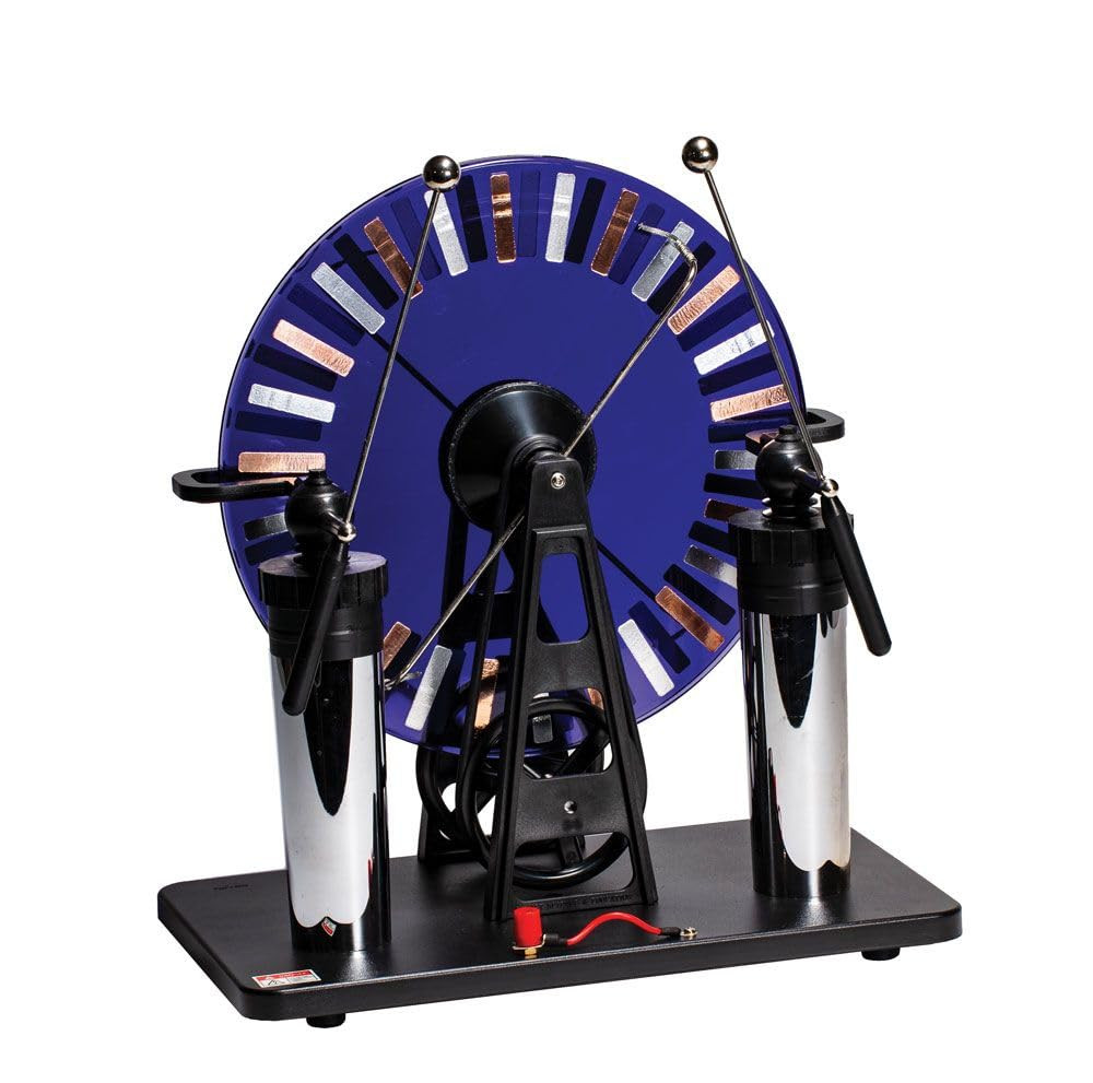 United Scientific™ WIMS02 Premium Wimshurst Generator - up to 90,000 Volts - Des United Scientific™ WIMS02 Premium Wimshurst Generator - up to 90,000 Volts - Des