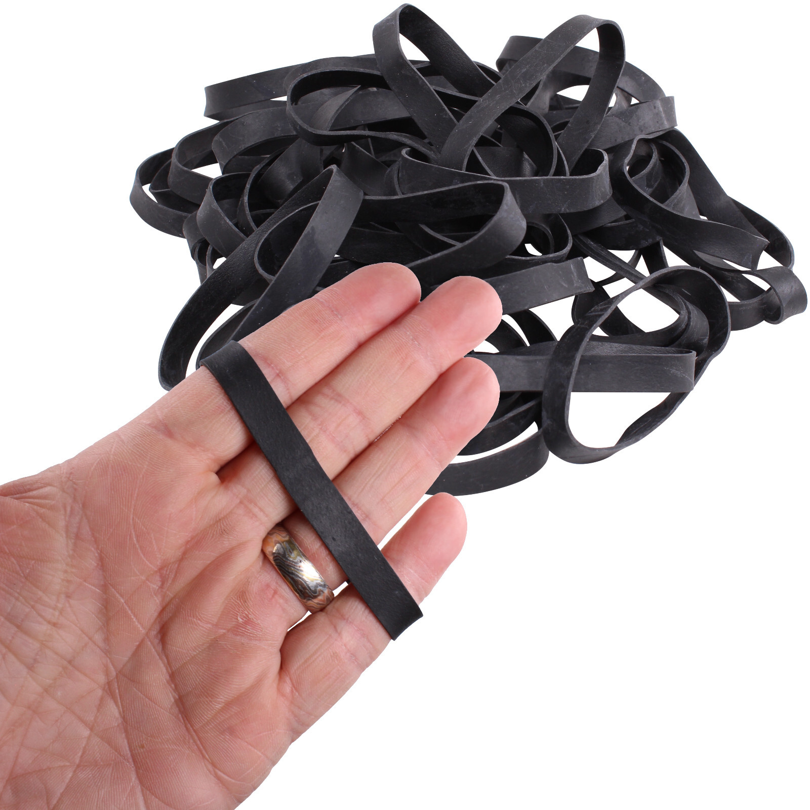 Platinum Rubber Bands #74 Size Black Extra Wide 3/8 Platinum Rubber Bands #74 Size Black Extra Wide 3/8