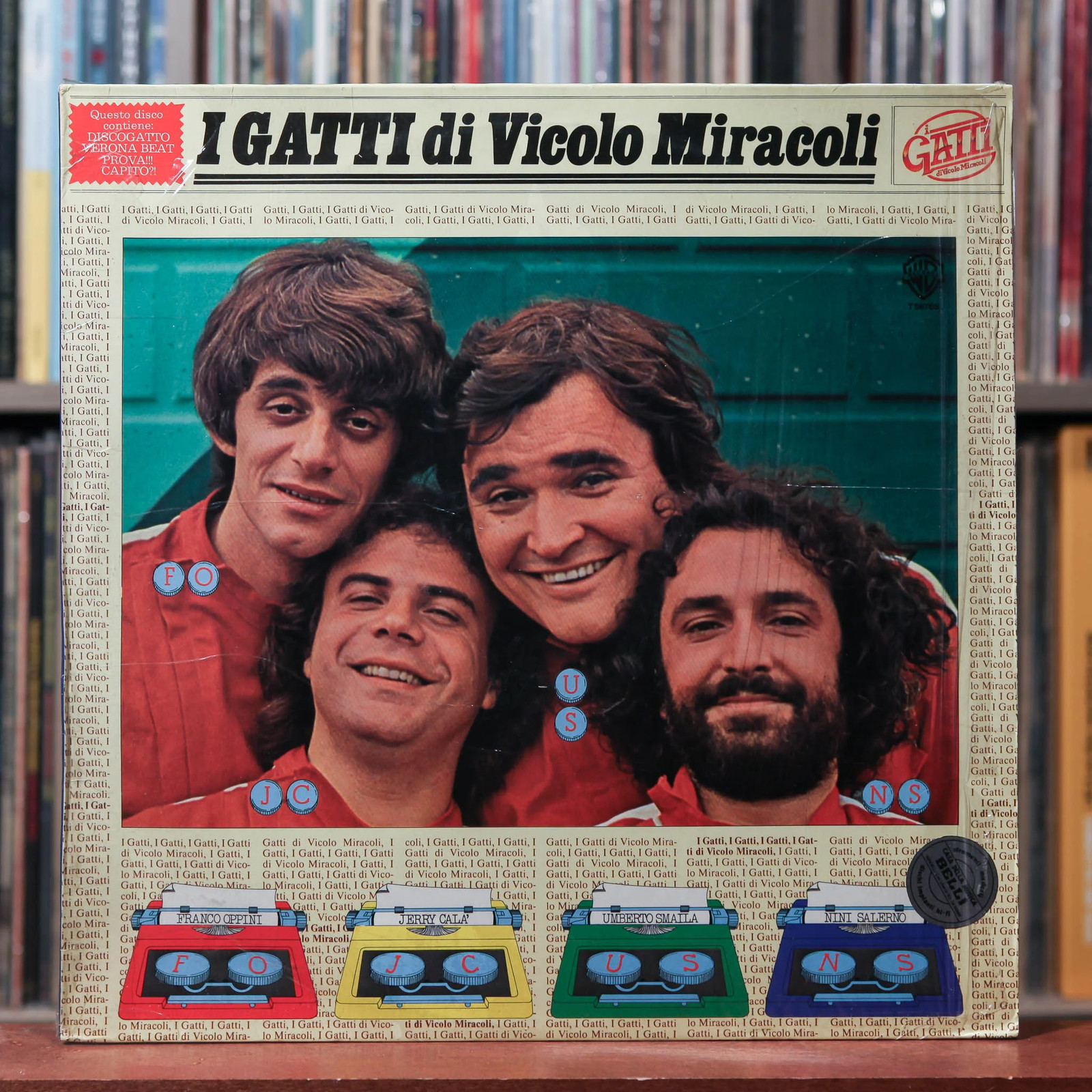 I Gatti Di Vicolo Miracoli - I Gatti Di Vicolo Miracoli - ITALY IN SHRINK 1979 W