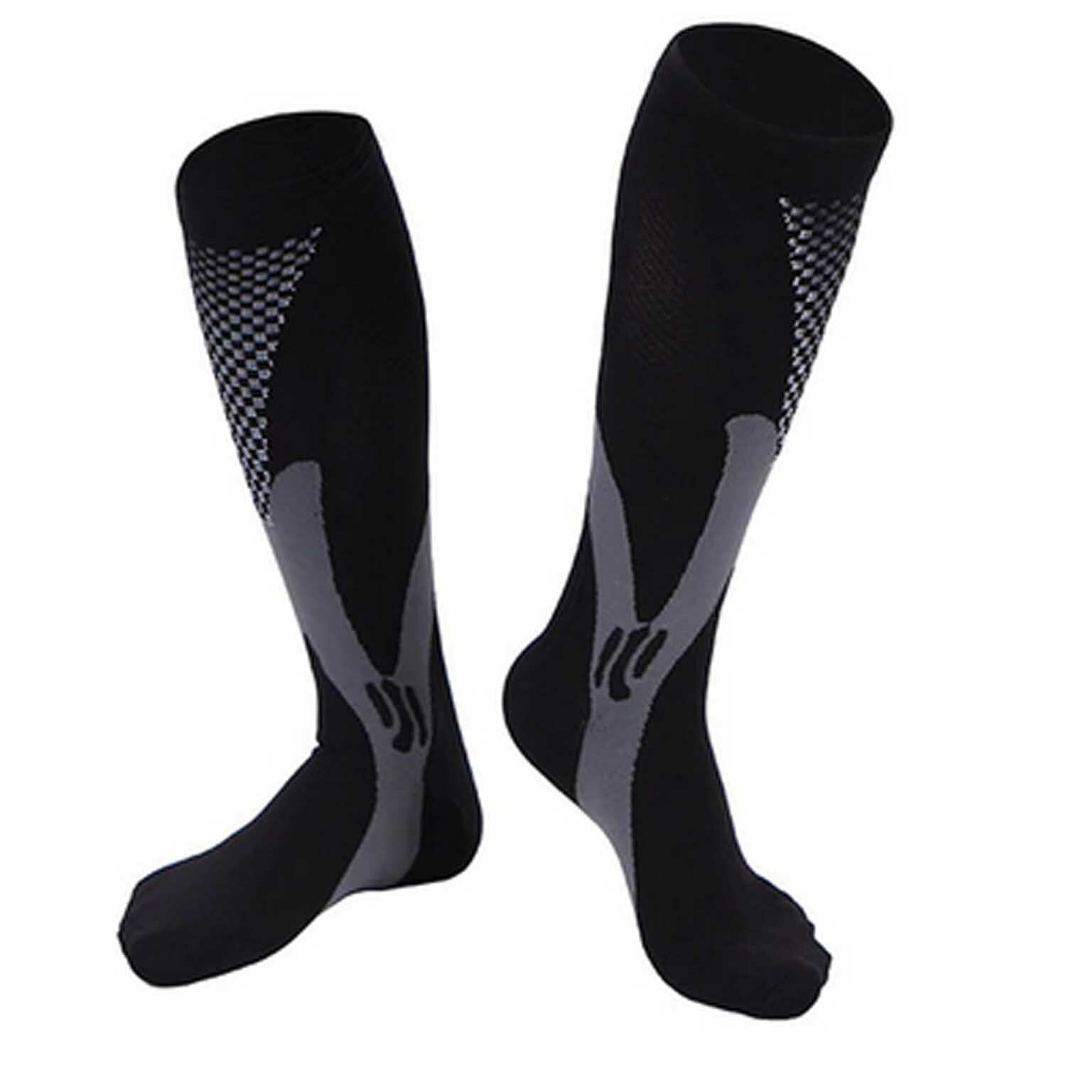 1/5 Pairs 30-40 mmHg Compression Socks - Knee High Support for Running & Sports 1/5 Pairs 30-40 mmHg Compression Socks - Knee High Support for Running & Sports