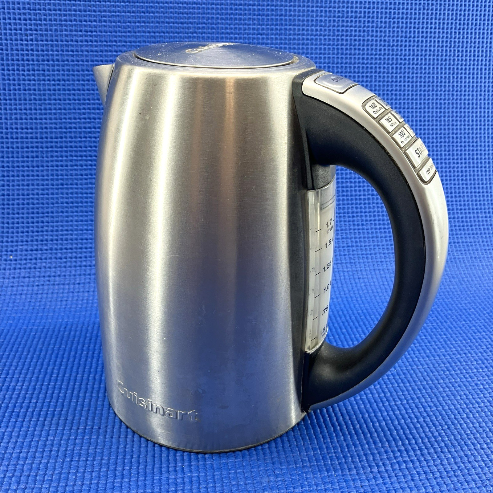 Cuisinart CPK-17DL Electric Kettle ONLY Cordless Stainless Steel Silver NO BASE