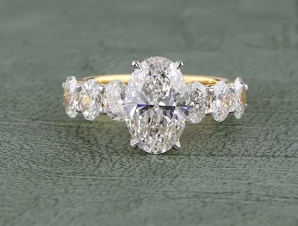 3.00CT Lab Grown Diamond Halo Ring ,Engagement Ring, Anniversry Gift For Her
