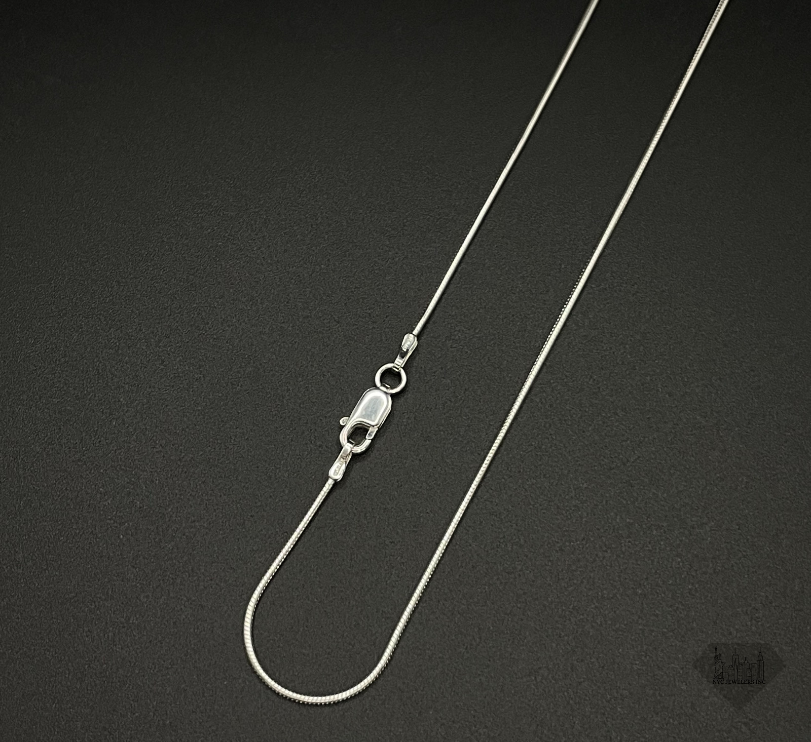 Italian Solid Sterling Silver Snake Link Chain Necklace 925 Silver Chain UNISEX Italian Solid Sterling Silver Snake Link Chain Necklace 925 Silver Chain UNISEX