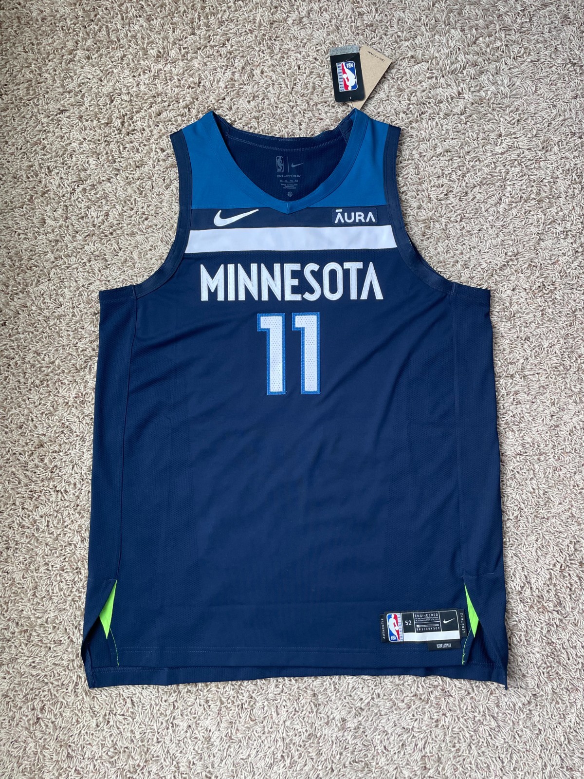 2023–24 Nike NBA Minnesota Timberwolves ULTIMATE NAZ REID Authentic Jersey 52