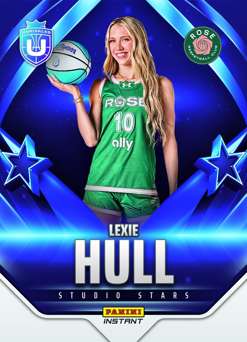 2026 PANINI INSTANT UNRIVALED STUDIO STARS #12 LEXIE HULL - PRINT RUN 300 2026 PANINI INSTANT UNRIVALED STUDIO STARS #12 LEXIE HULL - PRINT RUN 300