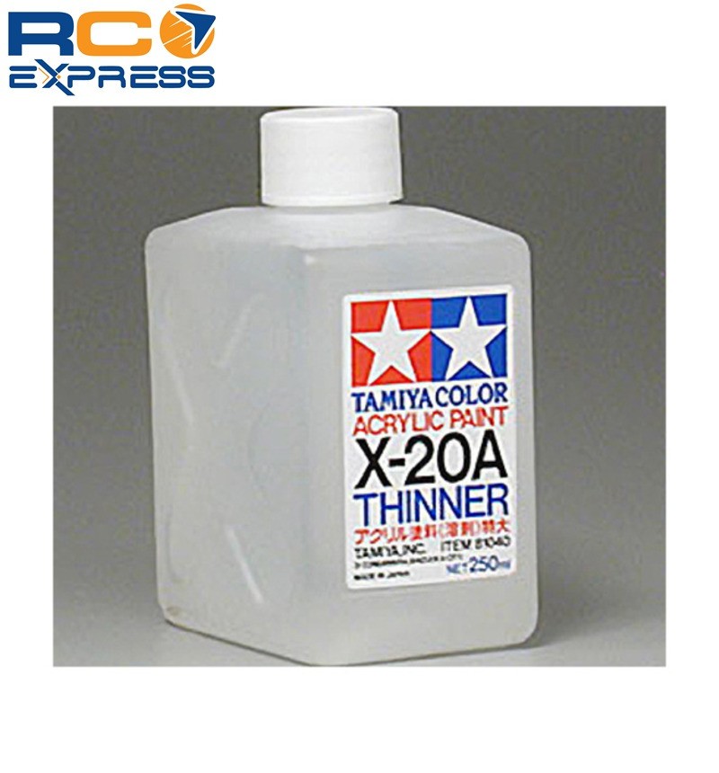 Tamiya Acrylic/Poly Thinner X20A 250m TAM81040