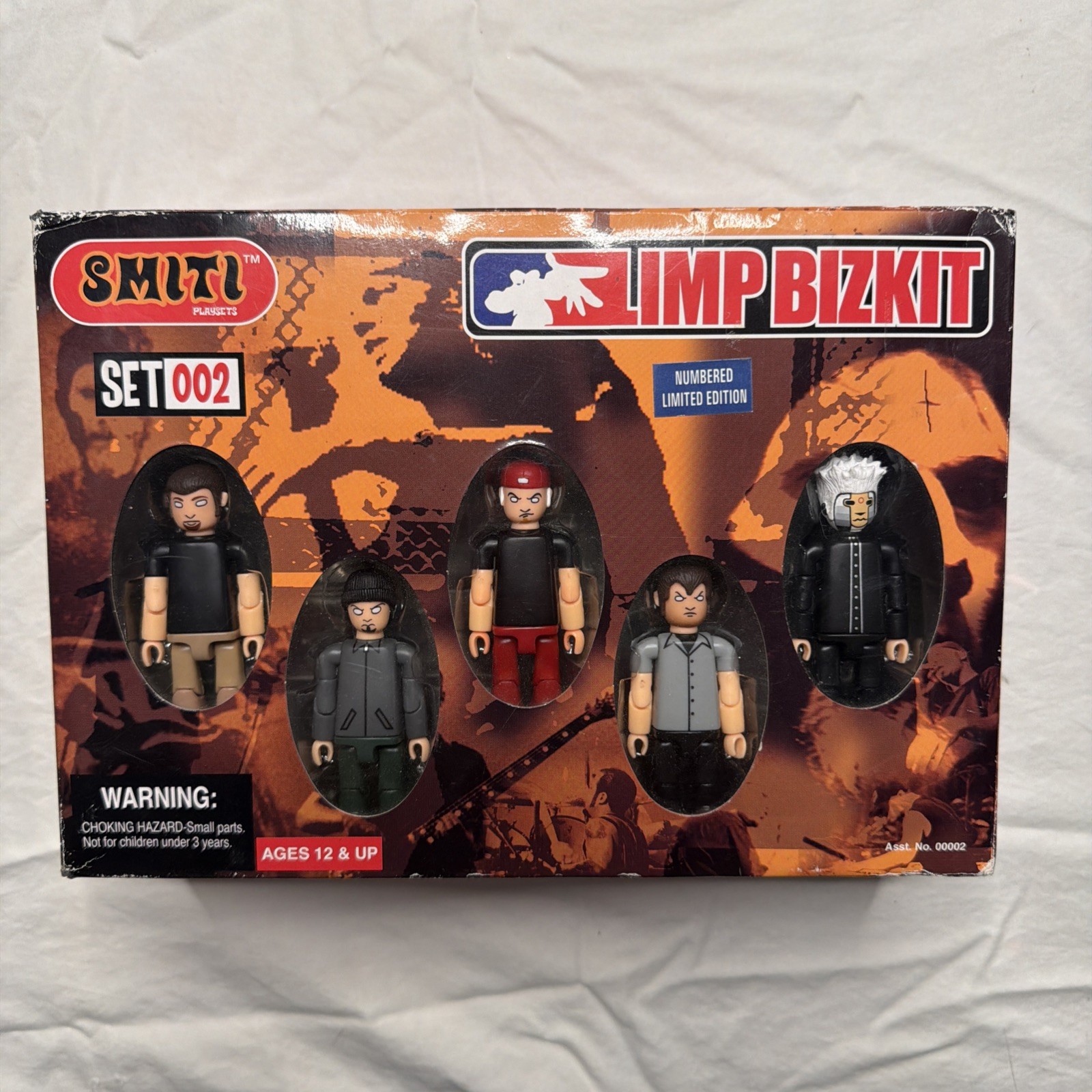 Limp Bizkit Smiti Playset Limited Edition Set 002- sealed-#376 Limp Bizkit Smiti Playset Limited Edition Set 002- sealed-#376