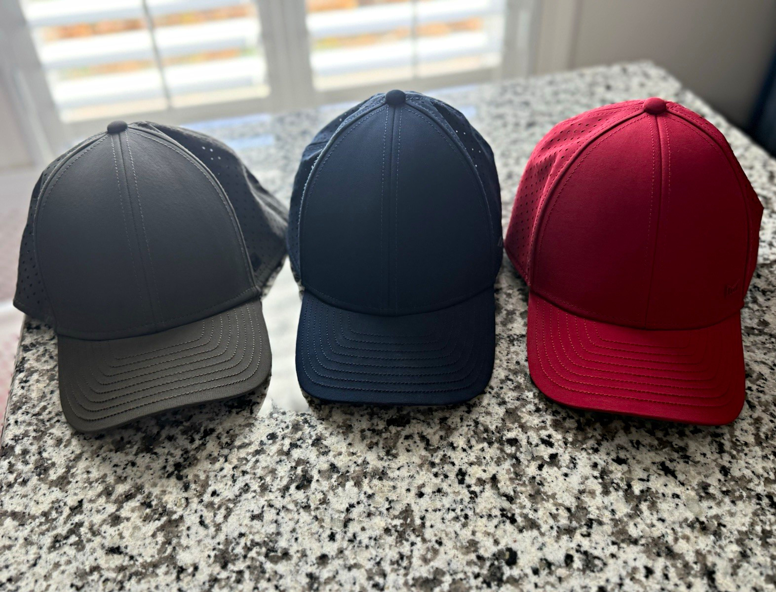Melin A-Game Icon Hydro Hat 3 Pack Olive, Navy, Red