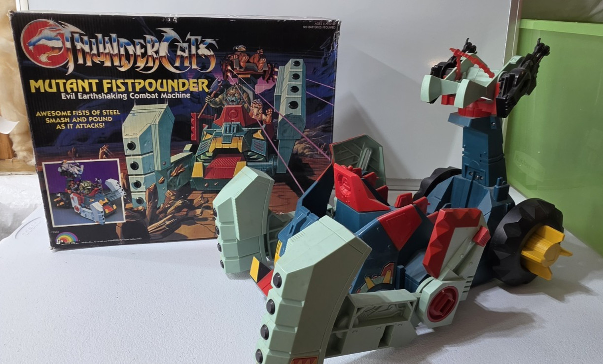 Vintage Thundercats Mutant Fistpounder Complete With Box