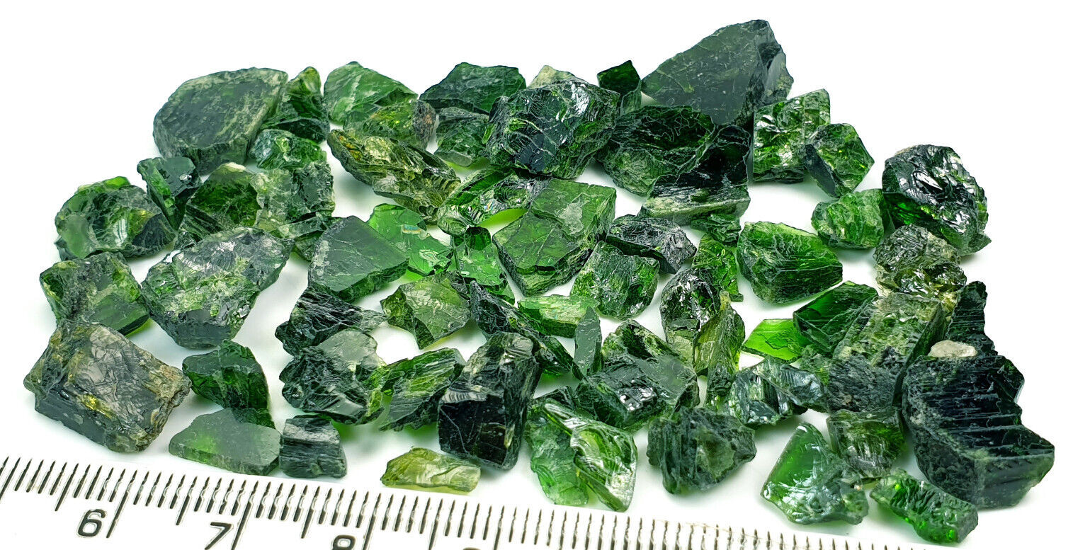 146 Carats Very Nice Quality Beautiful Natural Color Diopside Rough Grade Lot