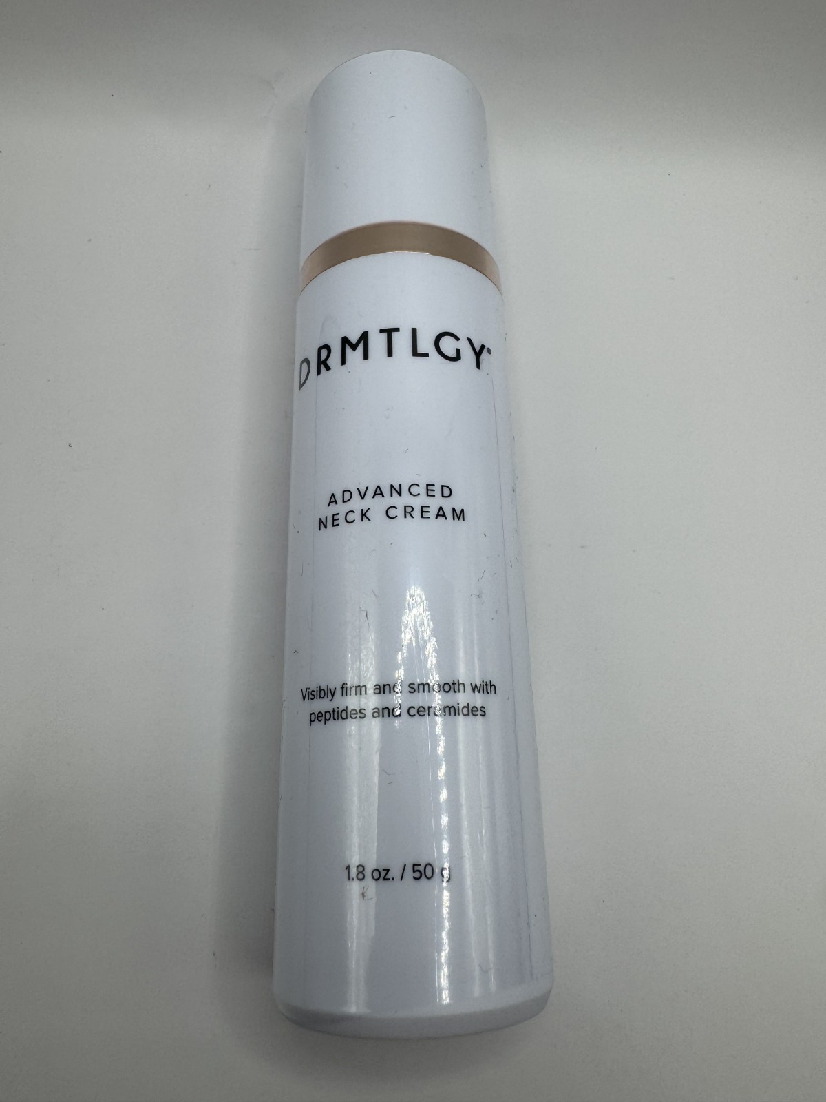DRMTLGY advanced Neck Cream Peptides Ceramides Firming 1.8 oz / 50 g