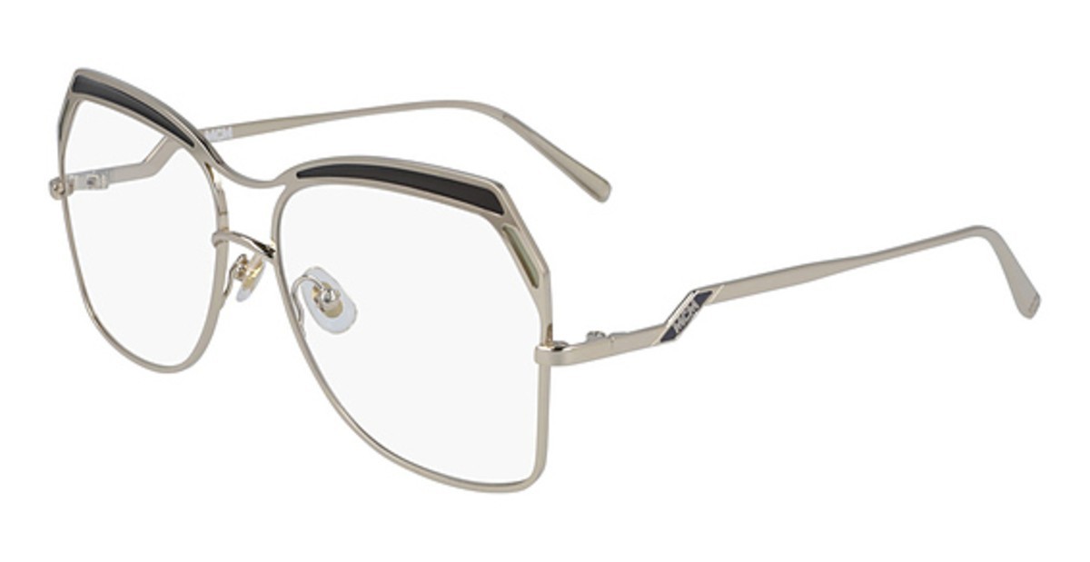 MCM Women's Sliver/Black Eyeglasses MCM2122 MCM Women's Sliver/Black Eyeglasses MCM2122