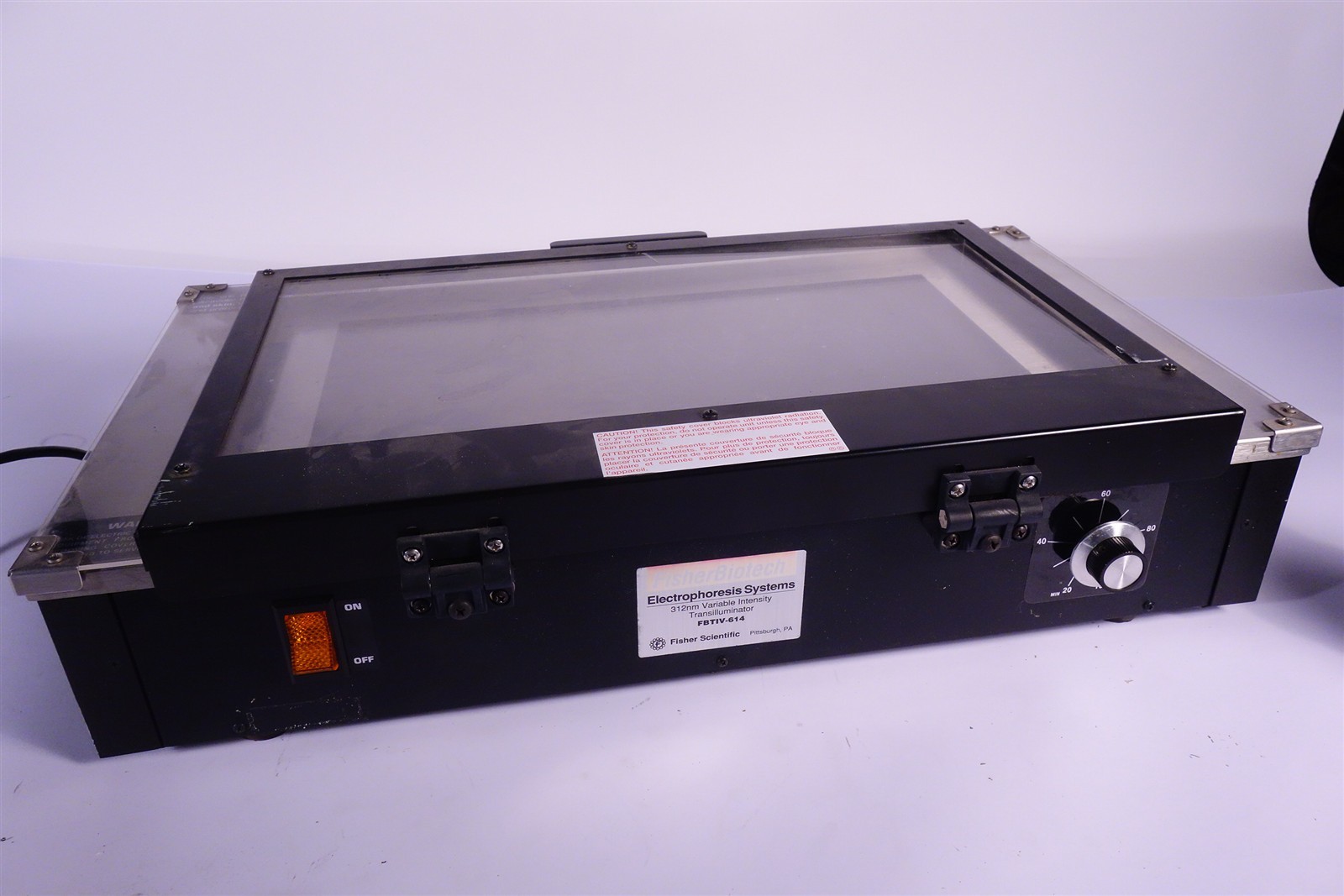 FISHER SCIENTIFIC / Spectroline Variable UV TRANSILLUMINATOR FBTIV-614 MODEL 614