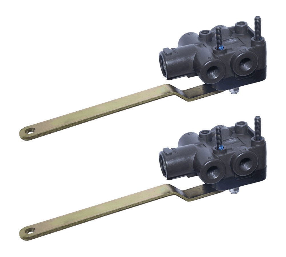 (2  Pack) Height Control Leveling Valve w/ Dump Feature Fits Volvo, Barksdale...