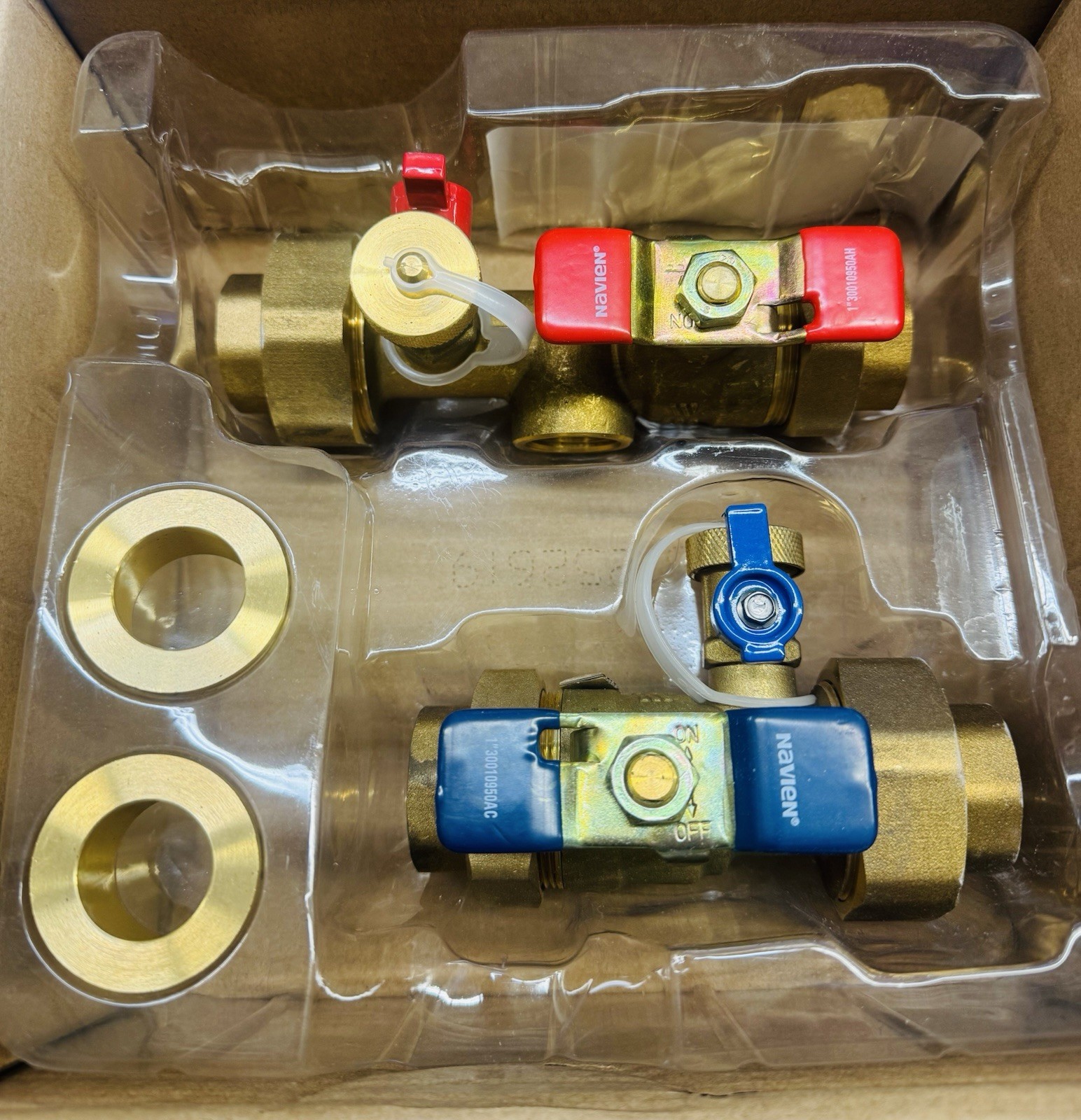 Navien Tankless Water Heater Valve Kit - 1” Threaded Or Sweat #30010950A 