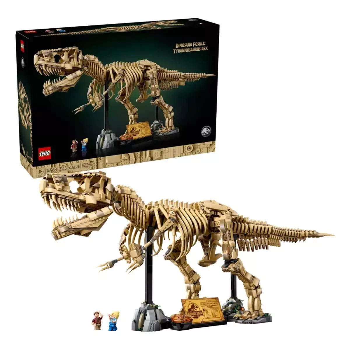 LEGO 18+ Jurassic World Dinosaur Fossils Tyrannosaurus Rex 76968 Set (US STOCK)