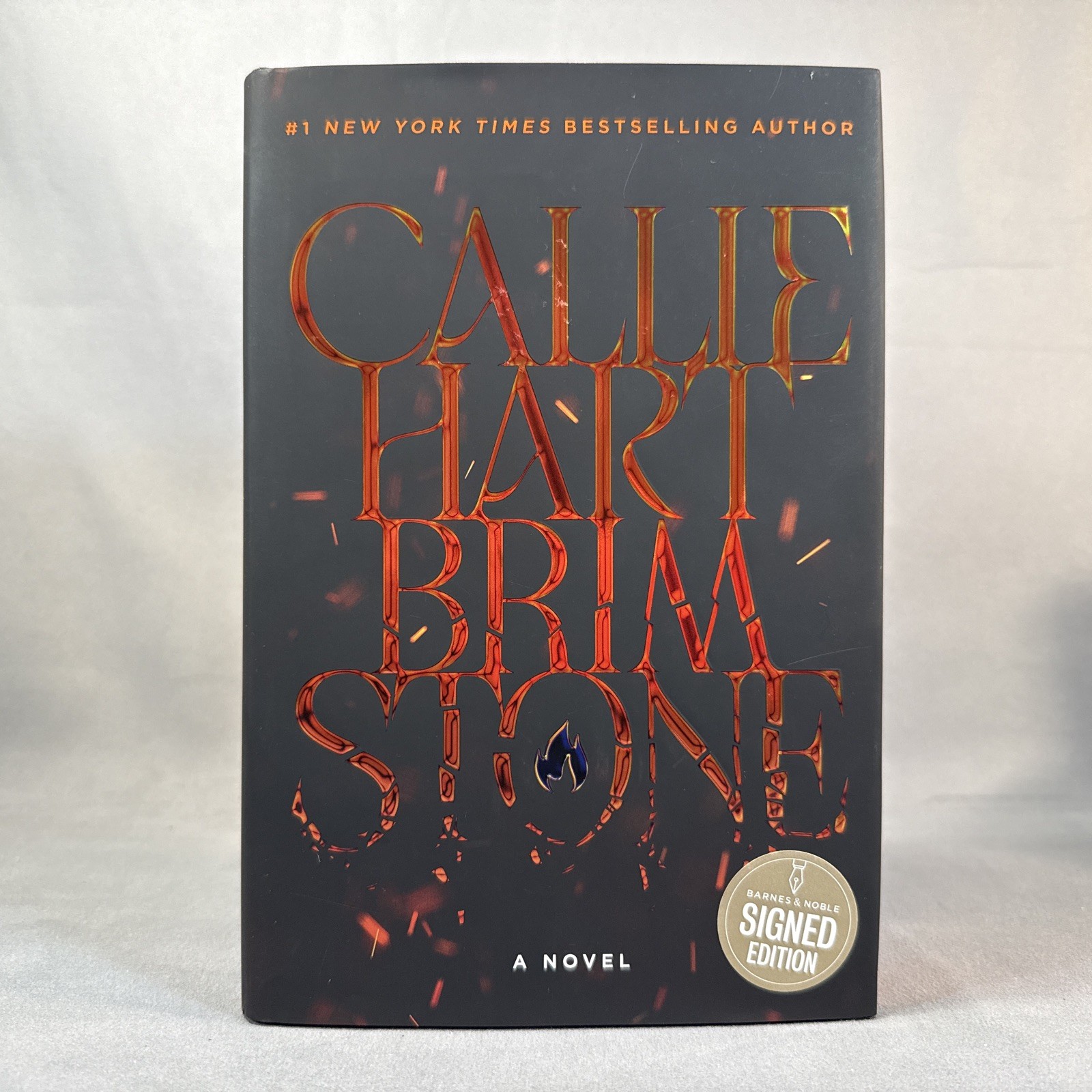 SIGNED - Callie Hart, Brimstone. First Hardcover Edition, 1st Printing, HCDJ SIGNED - Callie Hart, Brimstone. First Hardcover Edition, 1st Printing, HCDJ