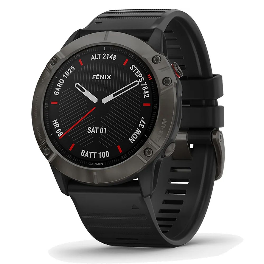 Garmin Fenix 6X Pro 51mm Multisport GPS Smartwatch Heart Rate Outdoor Black Garmin Fenix 6X Pro 51mm Multisport GPS Smartwatch Heart Rate Outdoor Black