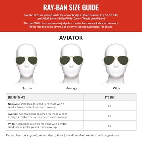 LEGEND GOLD BLACK - RAYBAN CLASSIC POLARIZED AVIATOR SUNGLASSES 58MM