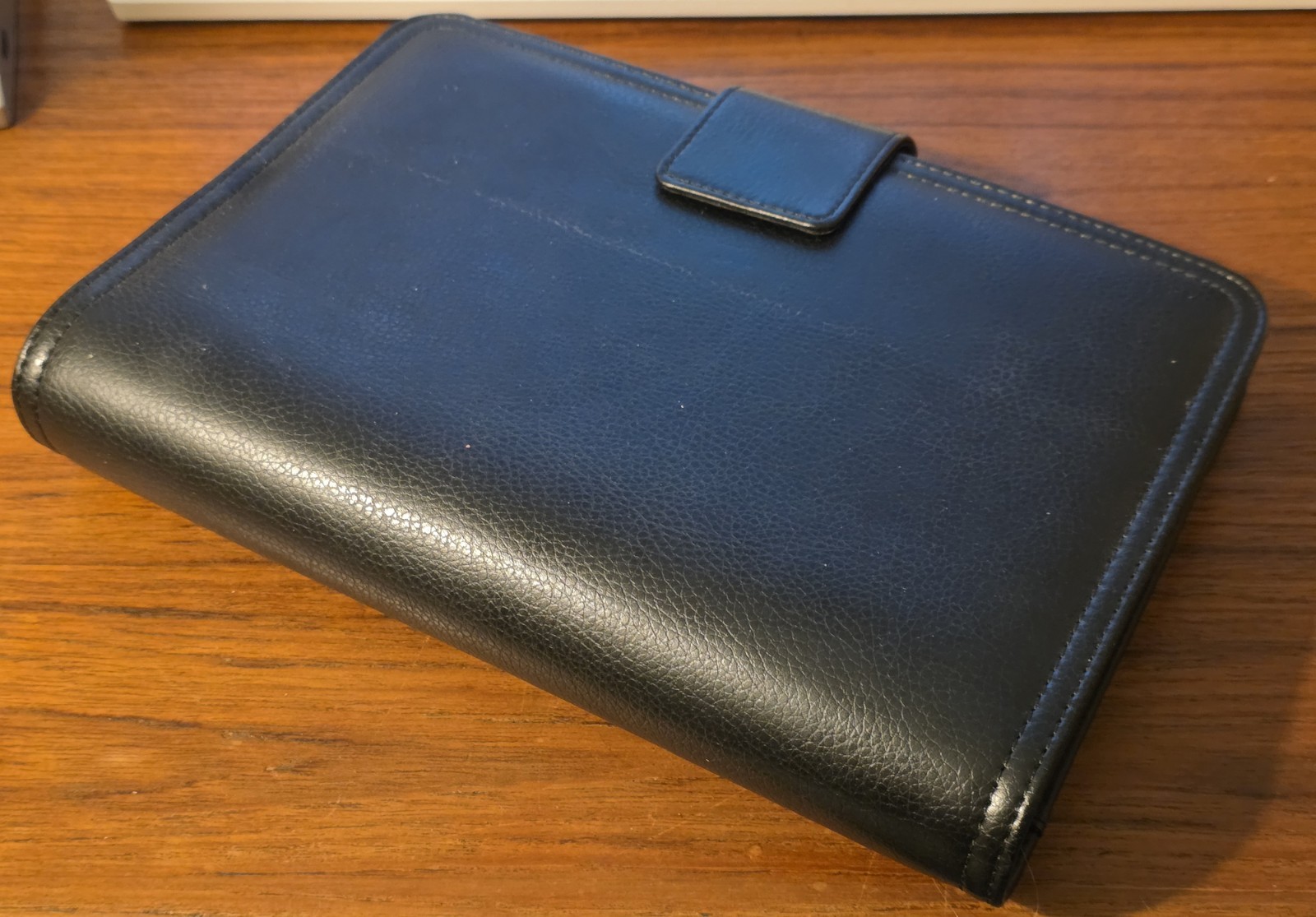 Franklin Covey 365 Monthly Weekly Organizer Planner Black Faux Leather & Notes
