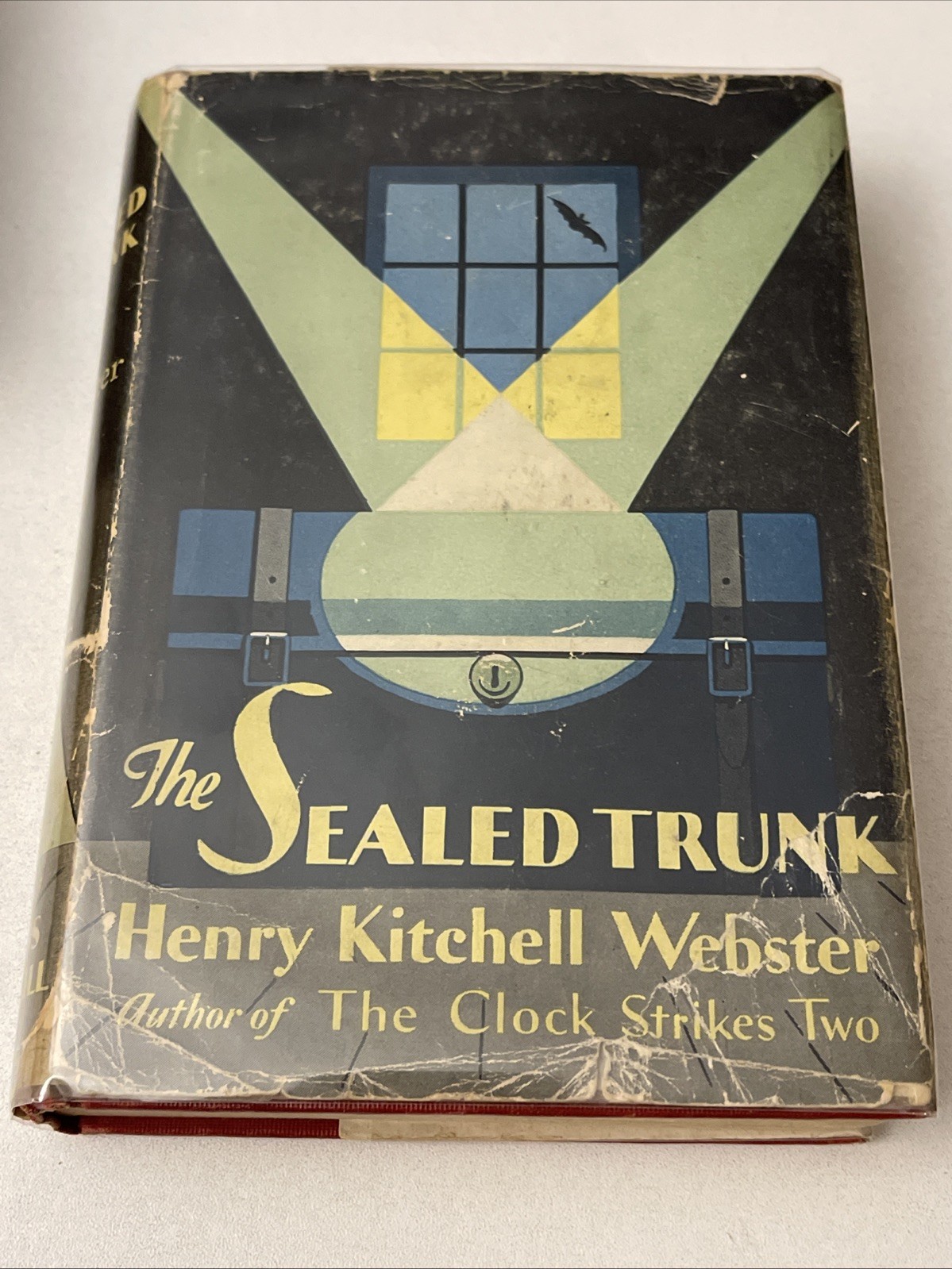 THE SEALED TRUNK Henry Kitchell Webster Vtg 1929 1st HC w/DJ