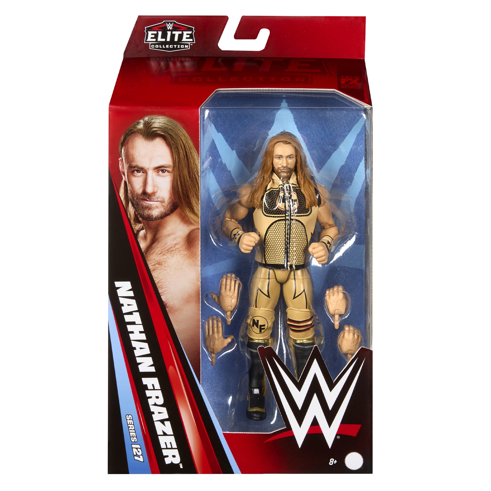 Nathan Frazer - WWE Elite 127 Mattel Toy Wrestling Action Figure Nathan Frazer - WWE Elite 127 Mattel Toy Wrestling Action Figure