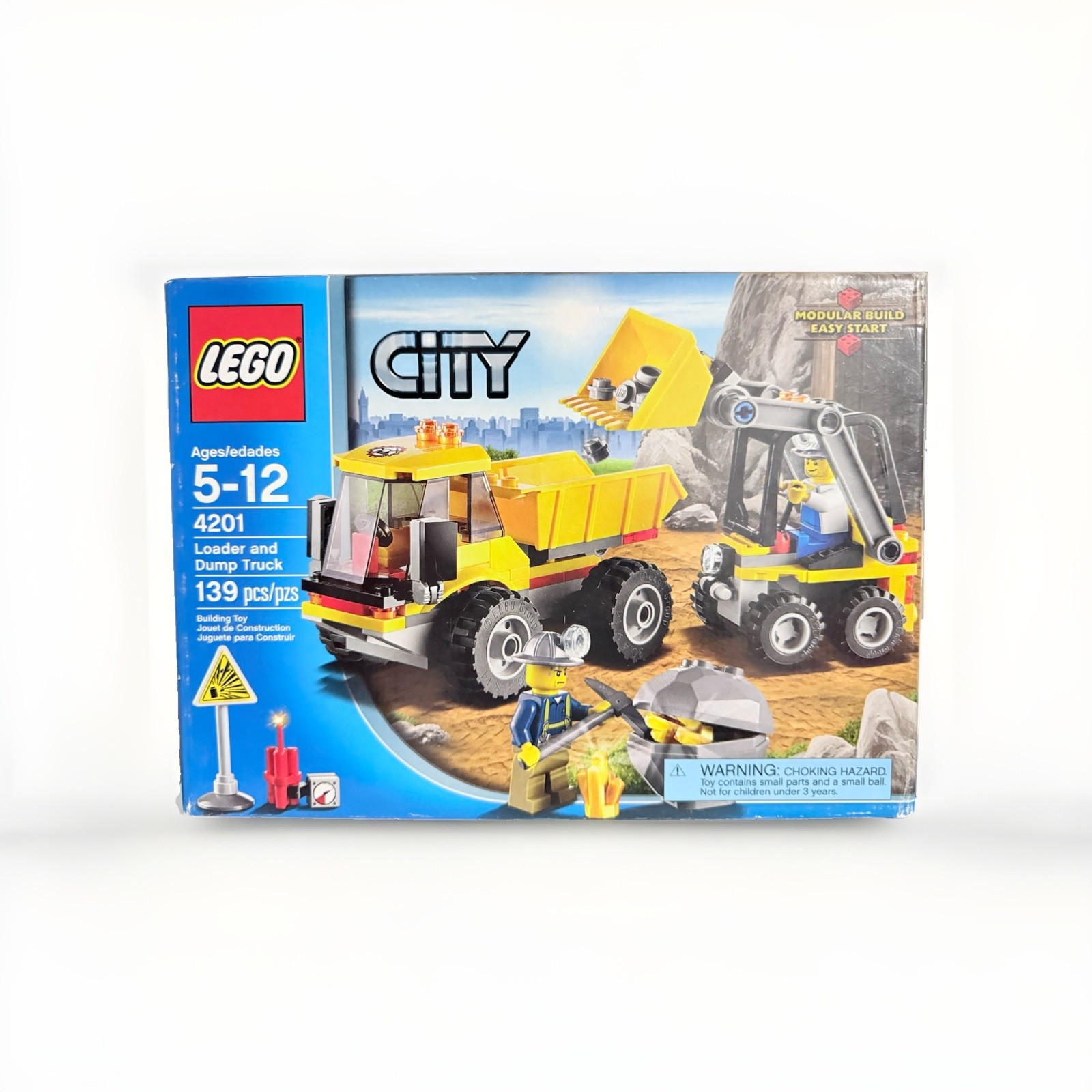 LEGO 4201 - CITY - LOADER AND DUMP TRUCK - New in Factory Sealed Box LEGO 4201 - CITY - LOADER AND DUMP TRUCK - New in Factory Sealed Box