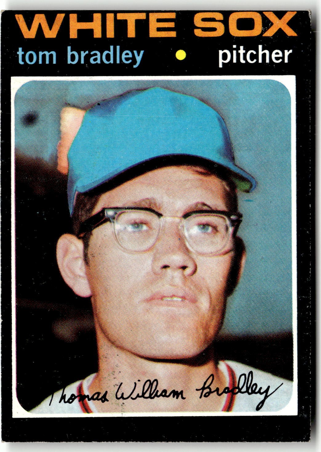 1971 Topps #588 Tom Bradley
