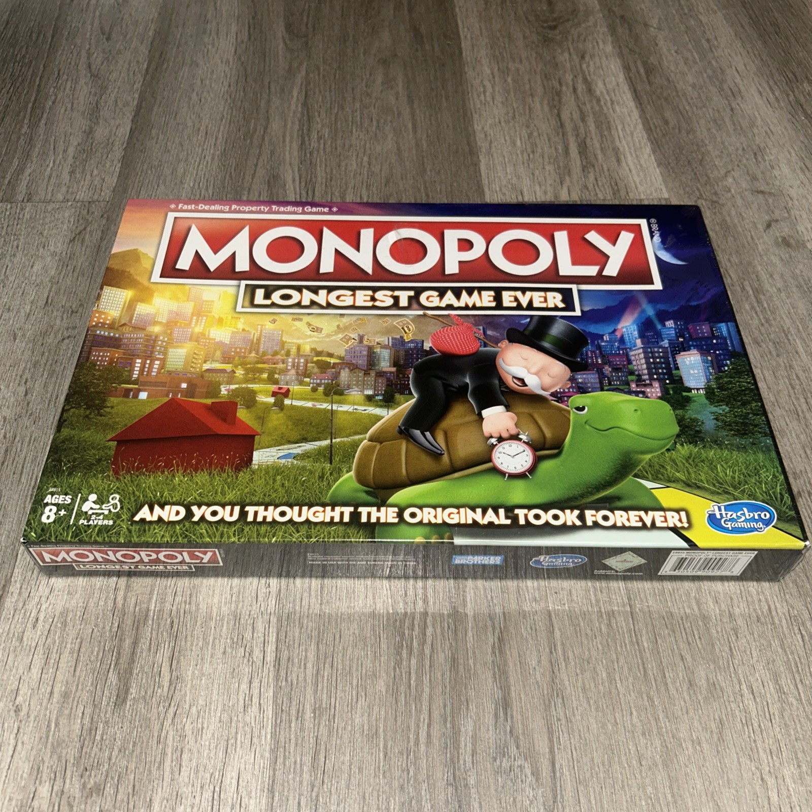Hasbro E8915 Monopoly Longest Game Ever Edition Factory Sealed Hasbro E8915 Monopoly Longest Game Ever Edition Factory Sealed