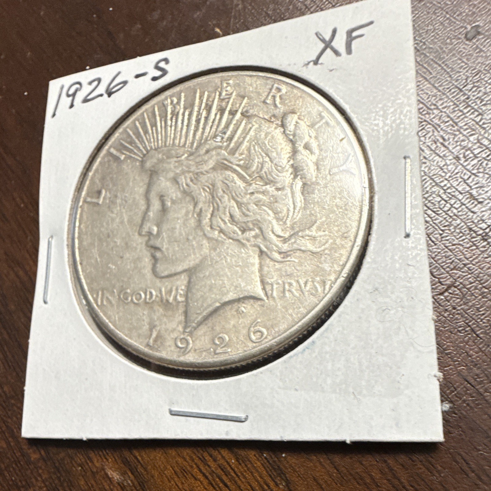1926-S Peace Dollar $1 Silver 0.900 Business Strike KM#150 S Mint Mark