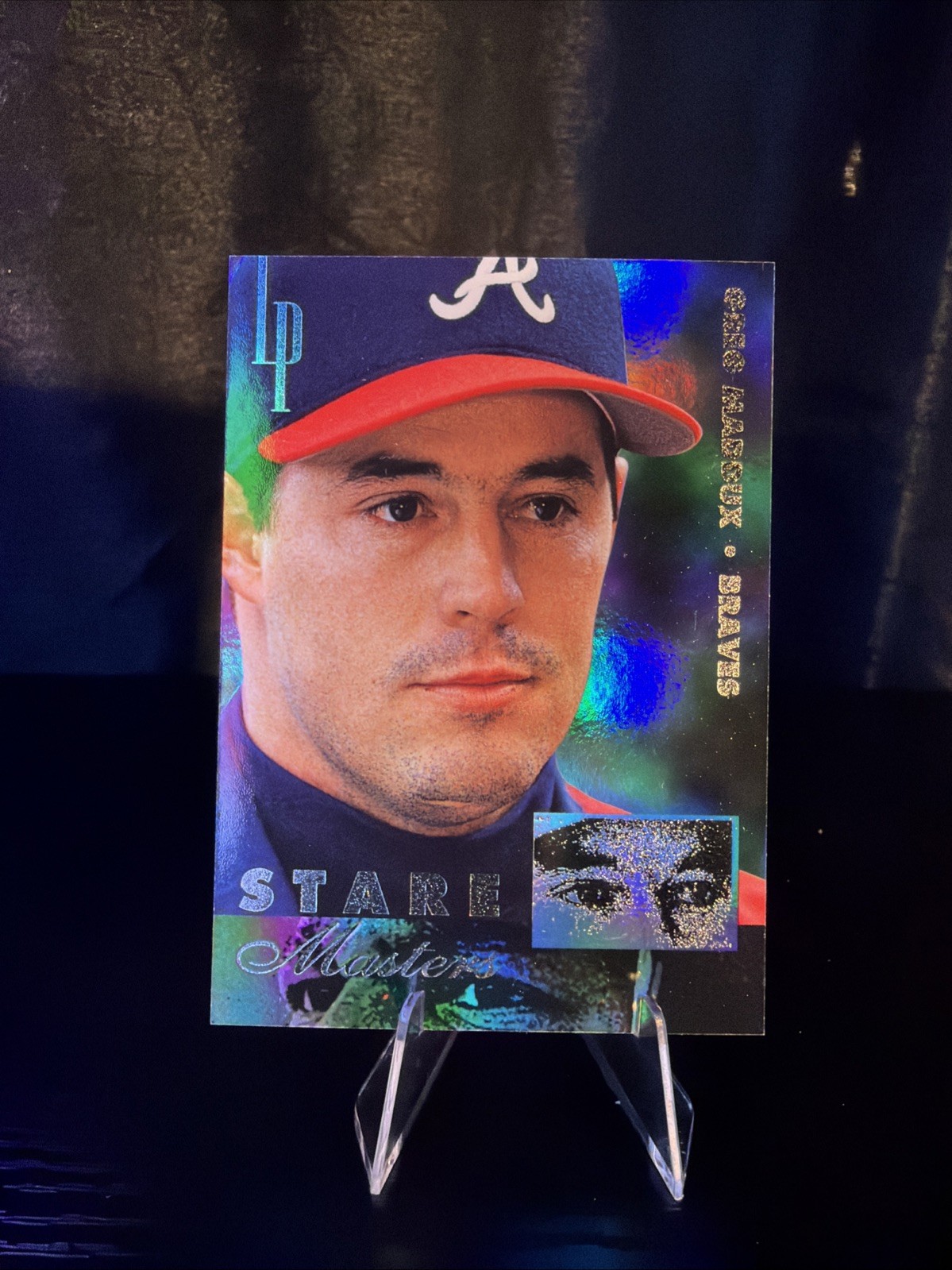 1996 Leaf Preferred Greg Maddux #8 HOF Stare Masters SSP /2500  Braves⚾️📈🔥