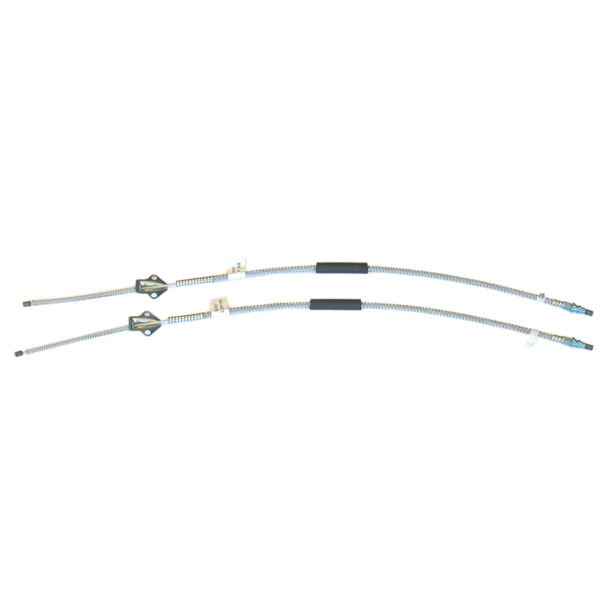 1941-52 Chevrolet Car Rear Parking Brake Emergency Cable Pair OE Steel