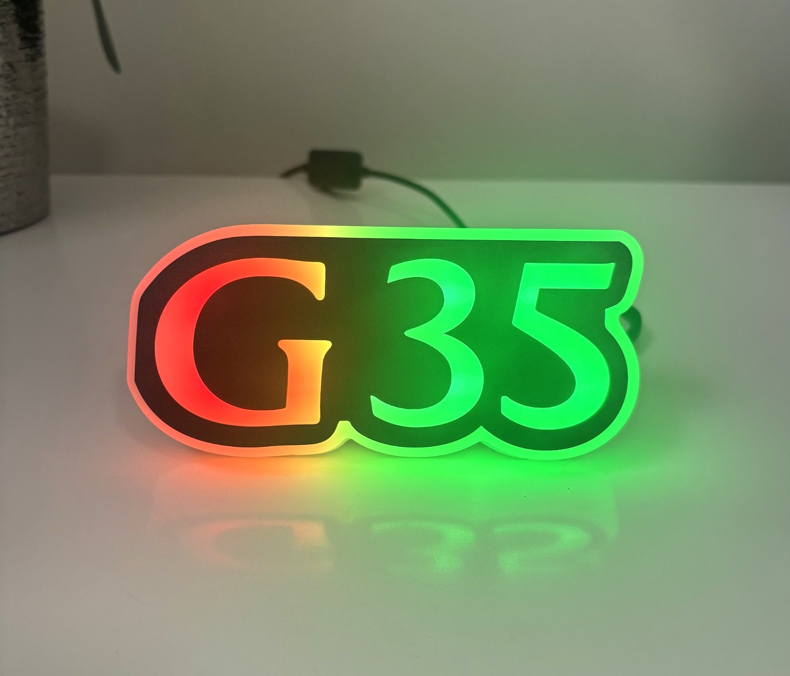 Infiniti G35  New RGB Led  Grill Emblem For 2014-2025