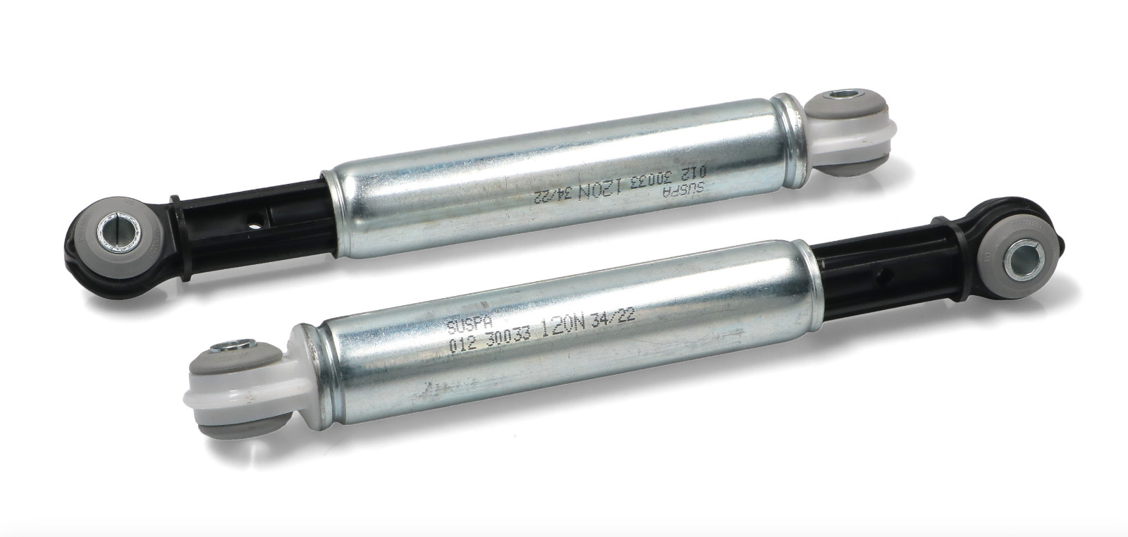 GENUINE OEM MIELE WASHING MACHINE SHOCK ABSORBER SUSPENSION LEGS SET OF x2 W5741