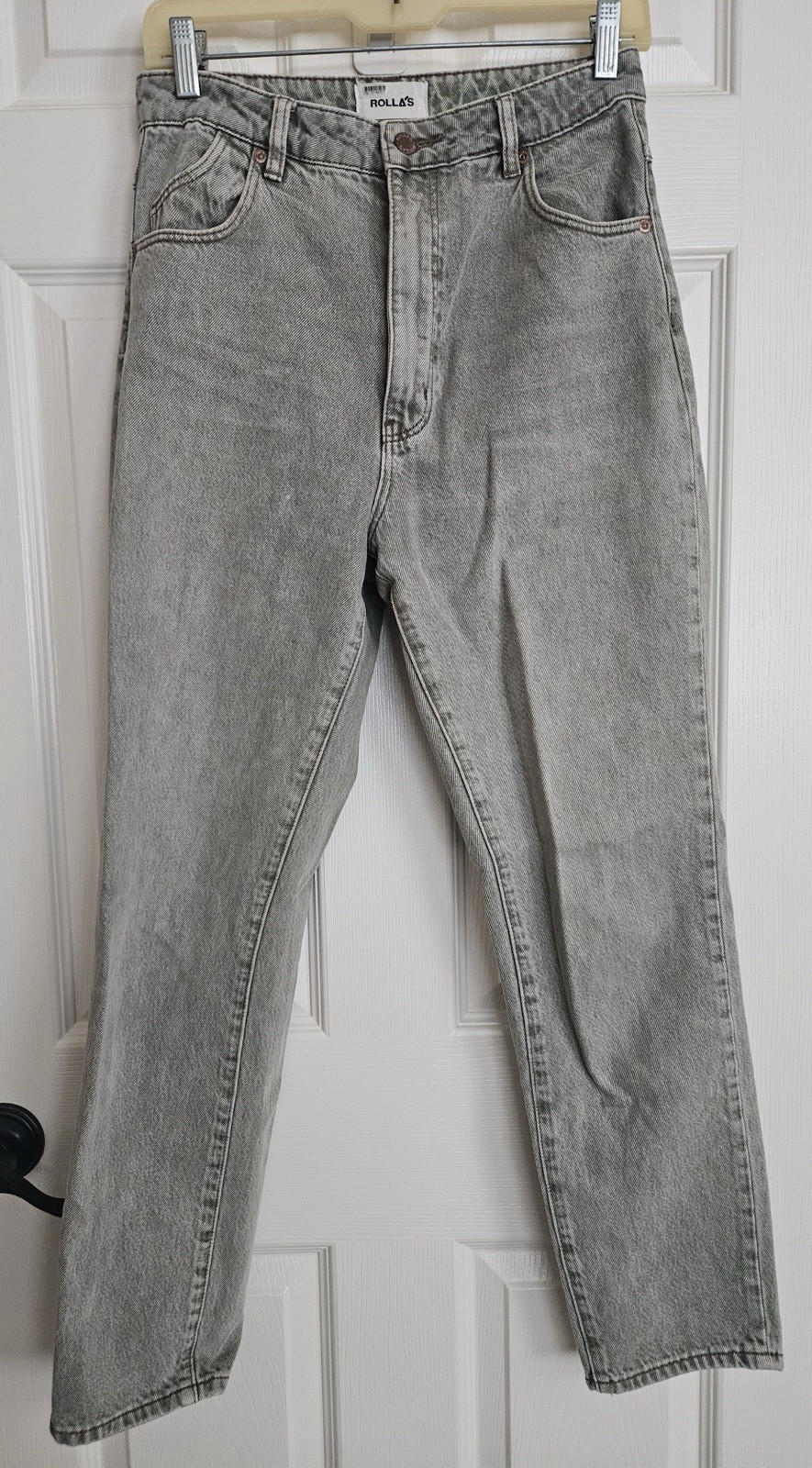 Rolla\'s Dusters High Rise Slim Women\'s Jeans Pants Size 28 Gray
