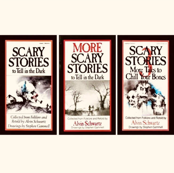 Scary Stories to Tell in the Dark Book Set 1 2 3 By Alvin Schwartz Scary Stories to Tell in the Dark Book Set 1 2 3 By Alvin Schwartz