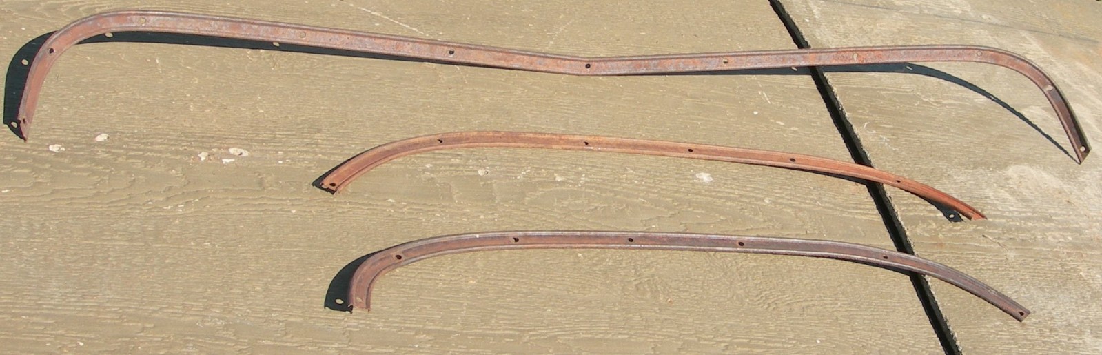 1939-47 Dodge Pickup Truck Headliner Trim Strips Kit 1946-1968 FFPW Power Wagon