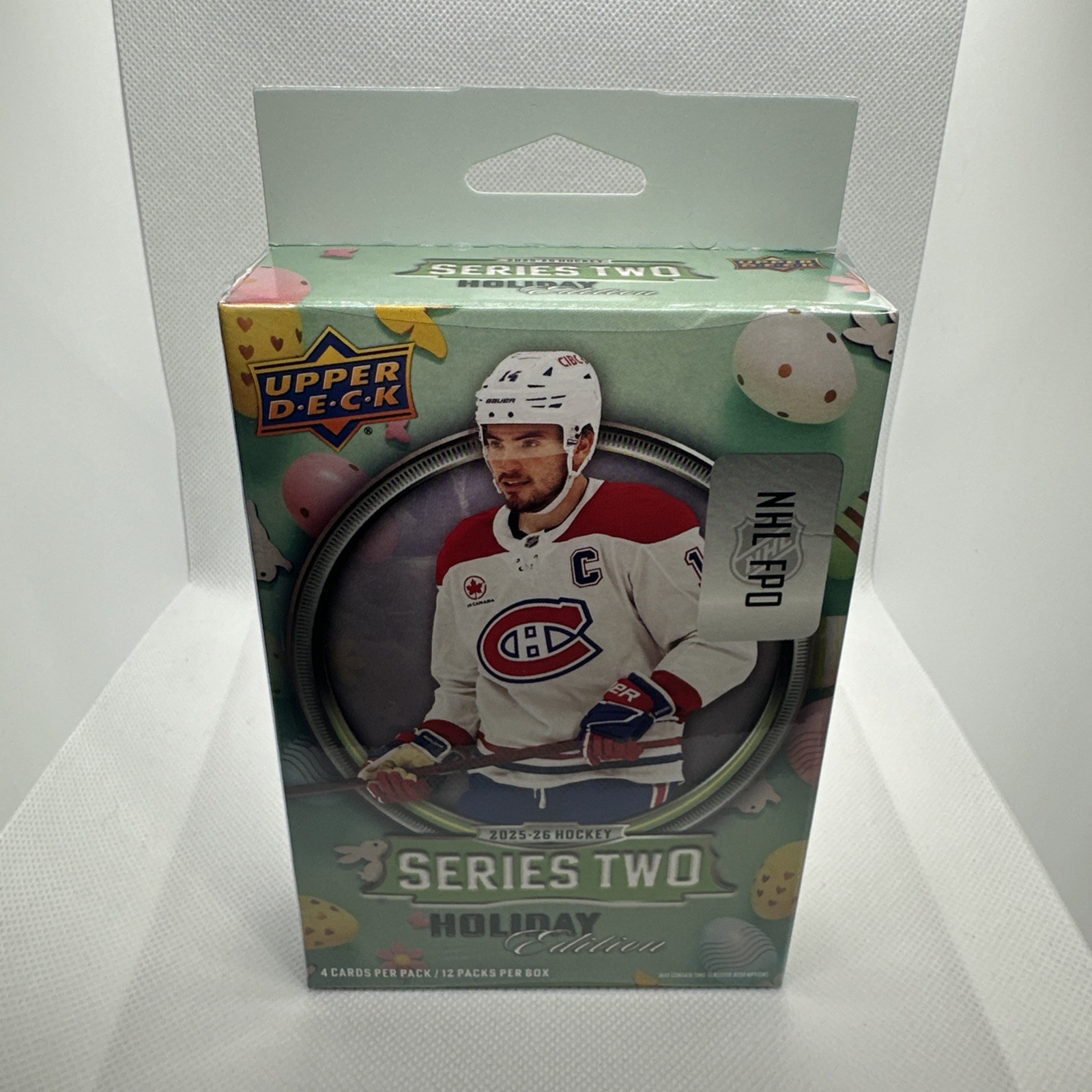 2025-26 Upper Deck Series 2 Holiday Hanger Easter Exclusive Box