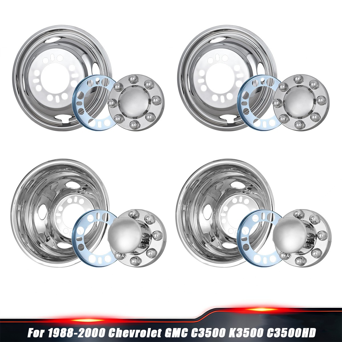 For 1988-2000 Chevrolet GMC C3500 K3500 C3500HD 16\