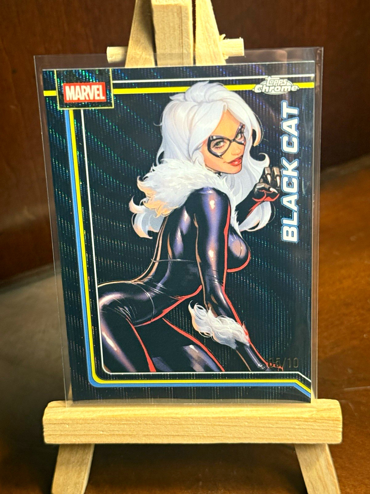 Topps Chrome Marvel 2026 Black Cat Limited Edition black wave /10 🔥 🔥 