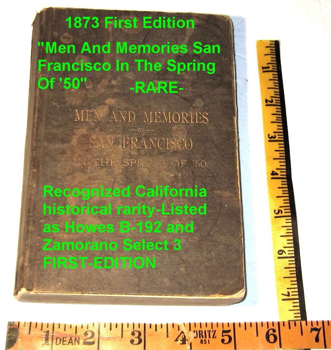 RARE 1873 1st Ed. \