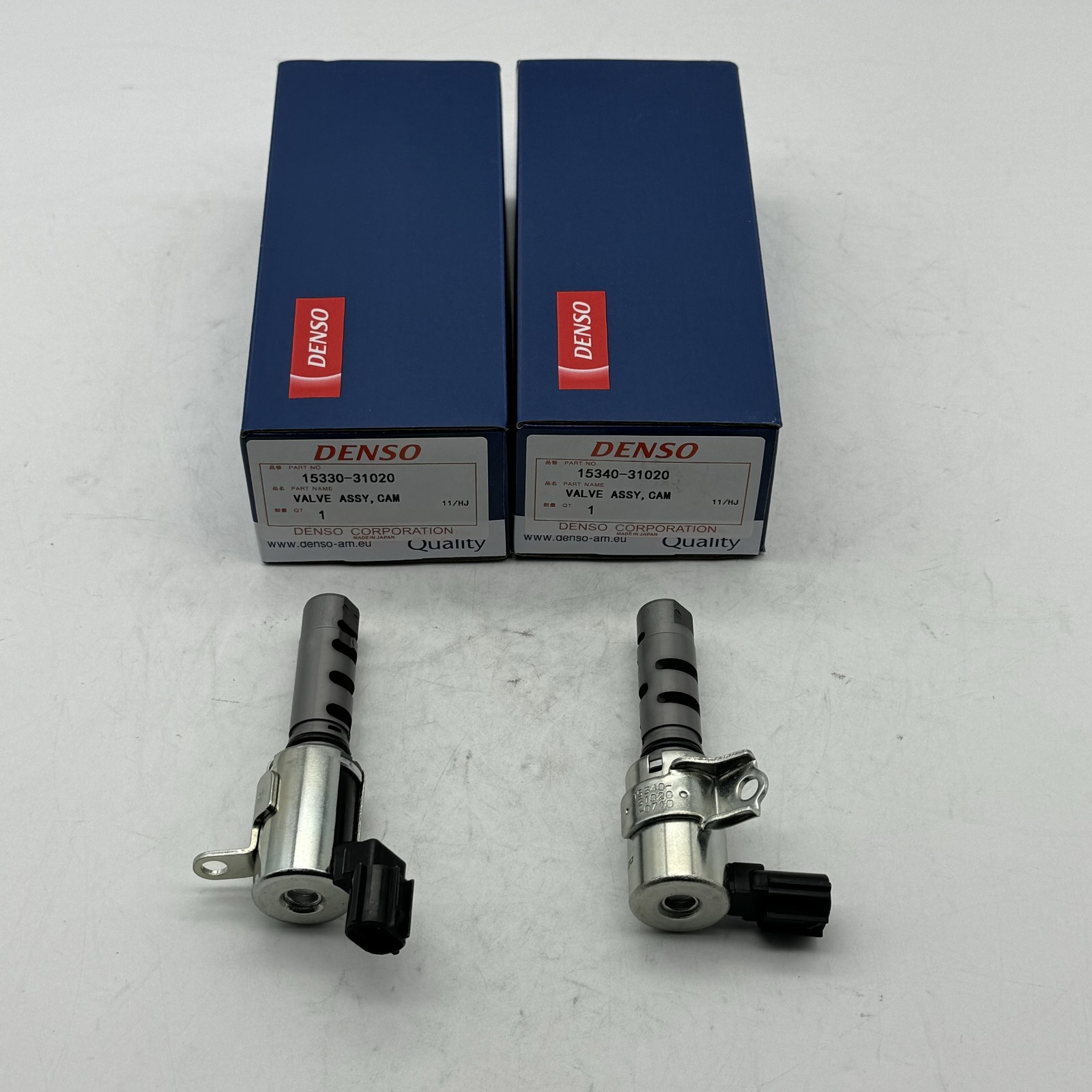 2pcs VVT-i Oil Control Valve Set 15340-31020 15330-31020 for Toyota Lexus New